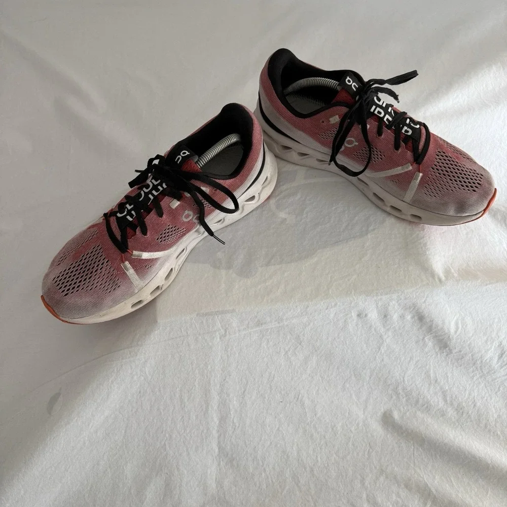 On Cloud Cloudsurfer Men's‎ Size 11.5 Athletic Shoes Auburn Frost CloudTecPhase